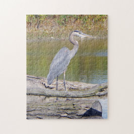 Blue Heron puzzle Pussel
