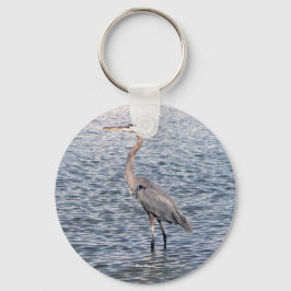 Blue Heron vatten nyckelring