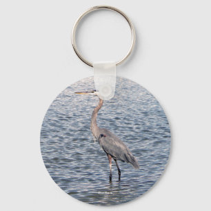 Blue Heron vatten nyckelring