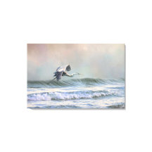 Blue Heron vid Beach