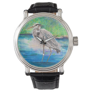 Blue Heron Watch Armbandsur