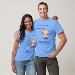 (Blue) Heros Heroines Roligt Illusion Snyggt T Shirt