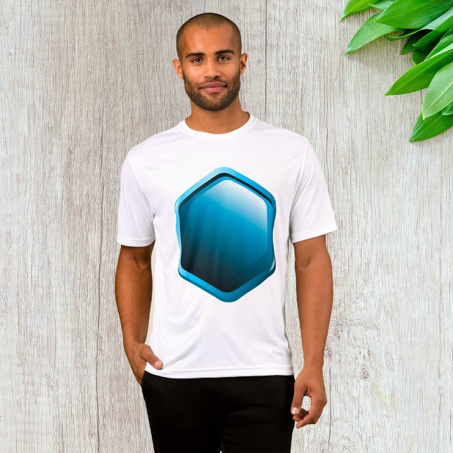 Blue Hexagon Manar Active T Shirt (Skapare uppladdad)