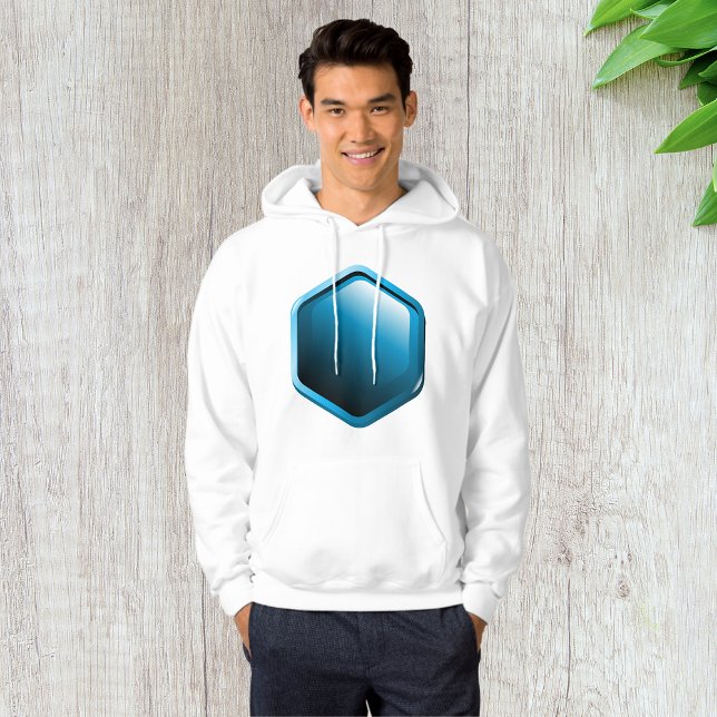 Blue Hexagon Manar Hoodie (Skapare uppladdad)