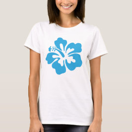 Blue Hibiscus T Shirt
