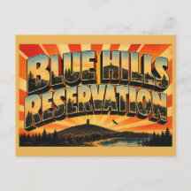 Blue Hills Reservation MA Vintage Researesa Konst