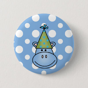 Blue Hippo-knapp Knapp