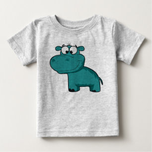Blue Hippo Tee