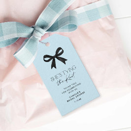 Blue Hon är Gifter sig Bow Möhippa Presentetikett