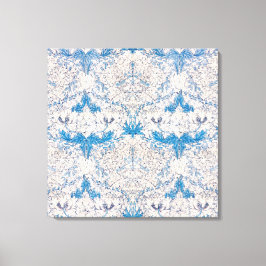 Blue Honeysuckle (av William Morris) Canvastryck