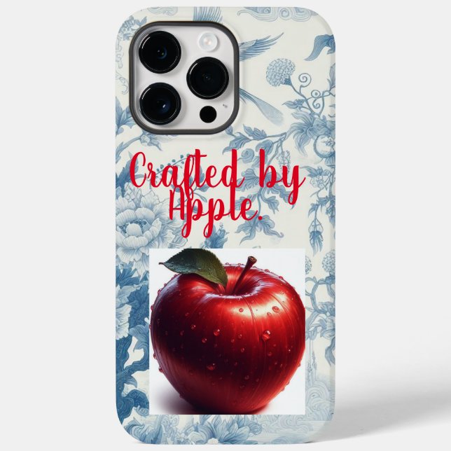"Blue Horizon: Apple-inspirated iphone case Design (Baksida)