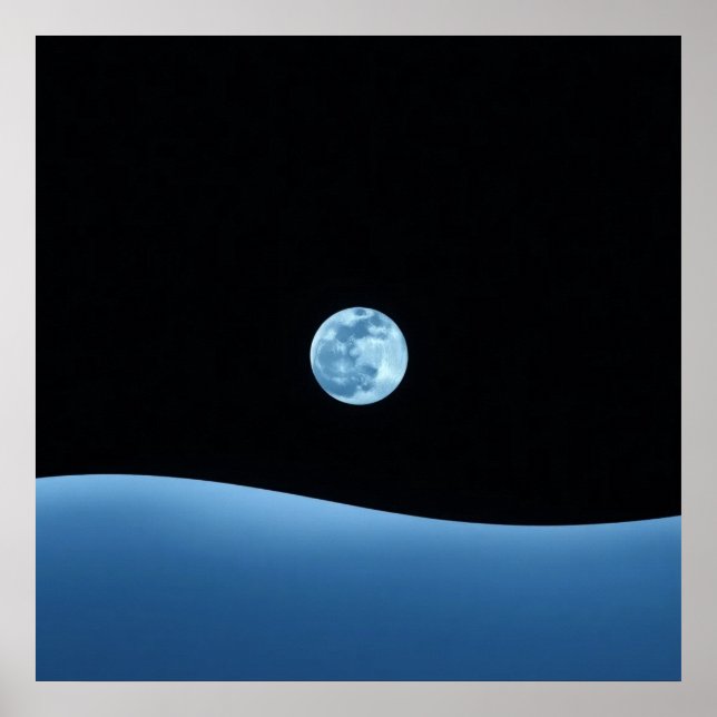 Blue Horizon Poster (Framsidan)