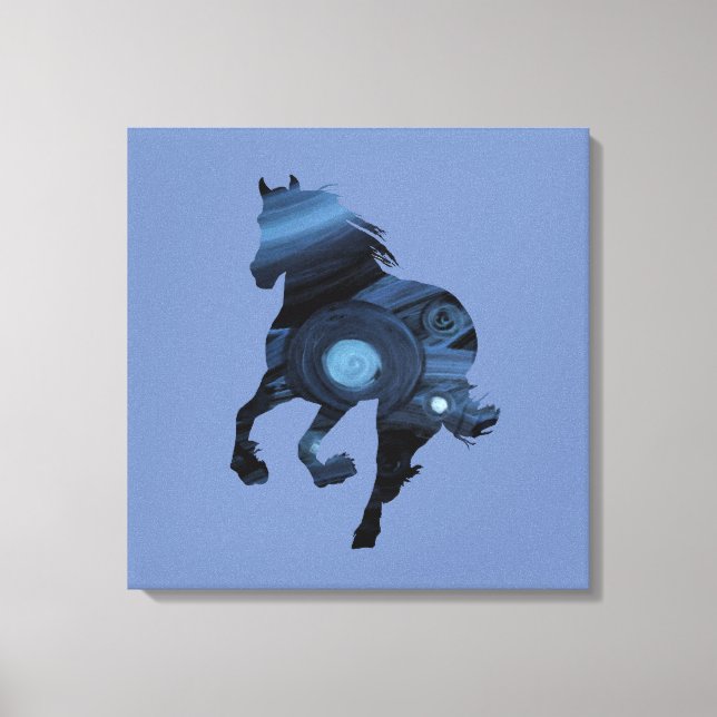 Blue Horse Canvas (Framsida)