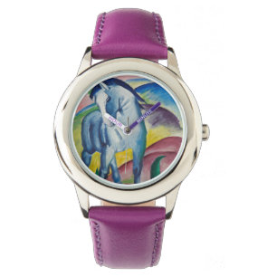 Blue Horse (Cute Animal) (från Marc Franz) Armbandsur
