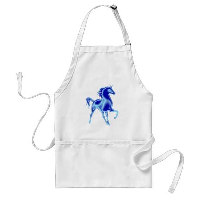 Blue Horse Förkläde (Framsidan)