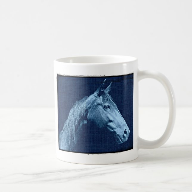 Blue Horse Kaffemugg (Höger)