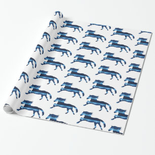 Blue Horse Presentpapper