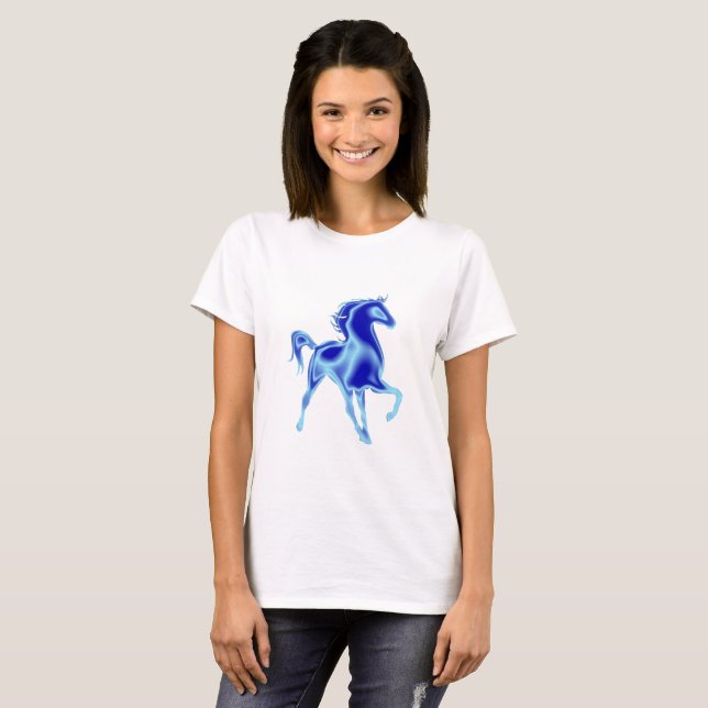 Blue Horse T-Shirt (Hel framsida)