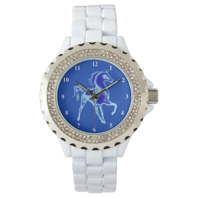 Blue Horse Watch Armbandsur (Framsida)