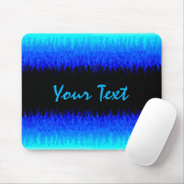 Blue Hot rod Flames Musmatta