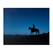 Blue Hour Ökenutskrift - Lugn