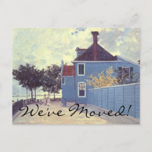 Blue House i Zaandam by Monet, Byte av Adress Meddelande Vykort