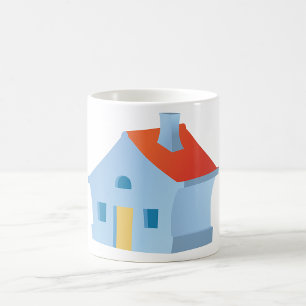 Blue House Kaffemugg