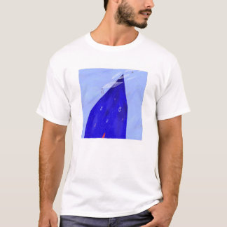 Blue house t shirt
