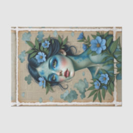 Blue-Hued Dreamer | Frigör Papper 🌧️ 💙