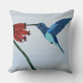 Blue Hummingbird Kudde