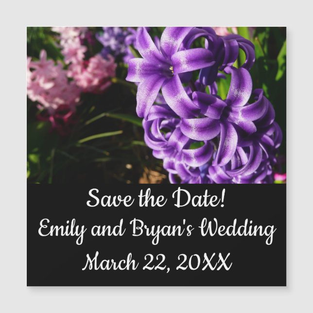 Blue Hyacint II Vår Blommigt (Framsida)