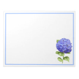 Blue Hydrangea Anteckningsblock
