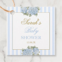 Blue Hydrangea Baby Shower