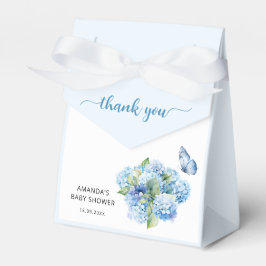 Blue Hydrangea Baby Shower Tack Presentaskar