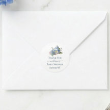 Blue Hydrangea Baby Shower Tea Party Tack