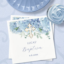 Blue Hydrangea Baptism