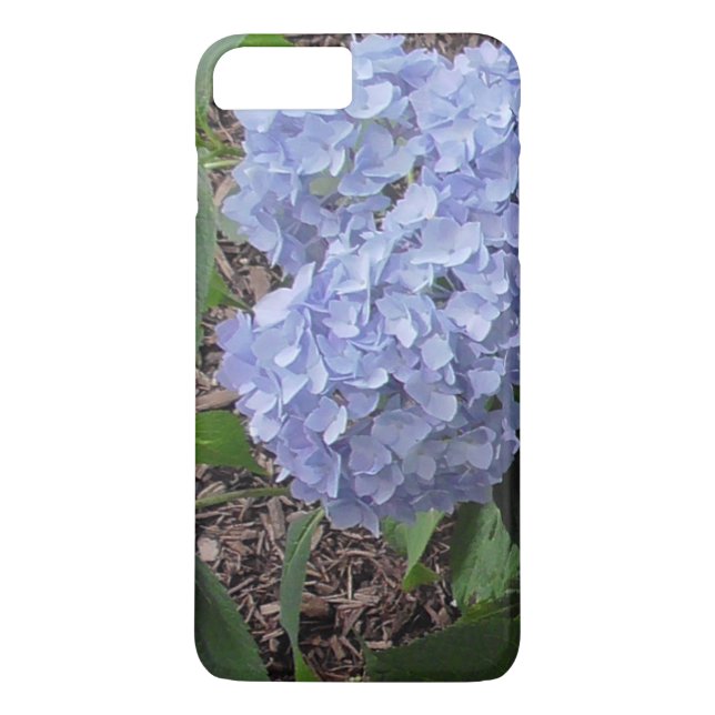 Blue Hydrangea Blommigt Phone Case Case-Mate iPhone Skal (Baksida)