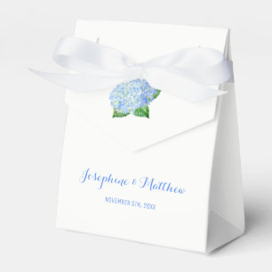 Blue Hydrangea Bröllop Presentaskar