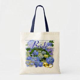 BLUE HYDRANGEA ~ Bröllop Tote Tygkasse