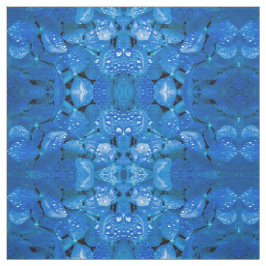 Blue Hydrangea Fabric Tyg