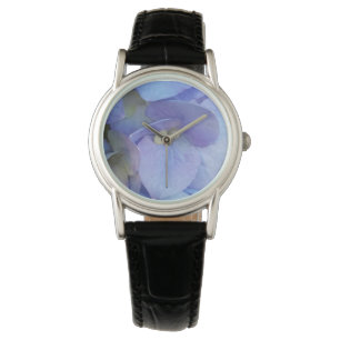 Blue Hydrangea Floral Photography Armbandsur
