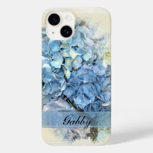 Blue Hydrangea Flowers