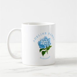 Blue Hydrangea Grand Millennium Bridesmaid Kaffemugg