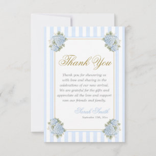 Blue Hydrangea Grand Millennium Tack Kort