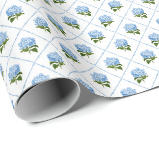 Blue Hydrangea GrandMillennium Presentpapper