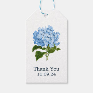 Blue Hydrangea GrandMillennium Tack Presentetikett