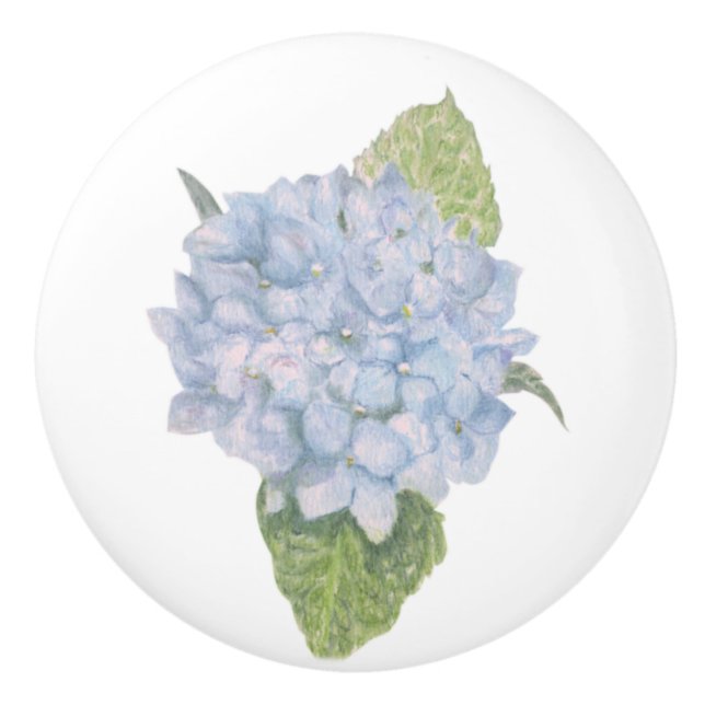 Blue Hydrangea Knopp (Framsidan)