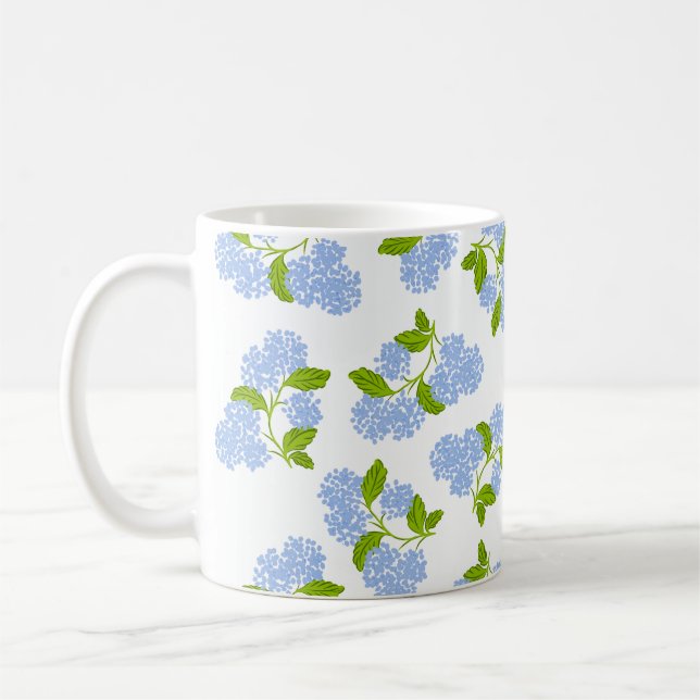 Blue Hydrangea Mugg (Vänster)