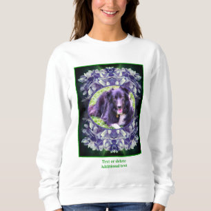 Blue Hydrangea Petals Ram Skapar ditt eget foto T Shirt