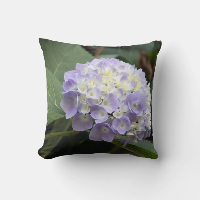 Blue Hydrangea Pillow Kudde (Framsida)